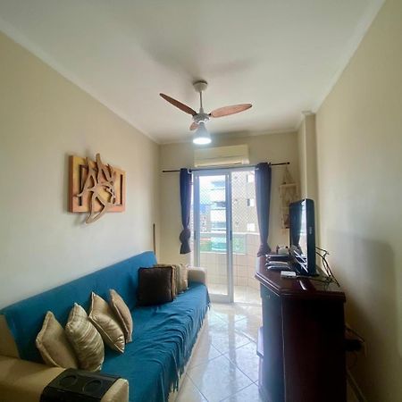 Apto A 50M Da Praia, Com Ar Condicionado, Wifi , Portaria 24H Praia Grande  Eksteriør bilde
